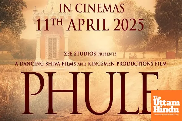 Pratik Gandhi starrer ‘Phule’ to release on Mahatma Phule’s 197th birth anniversary