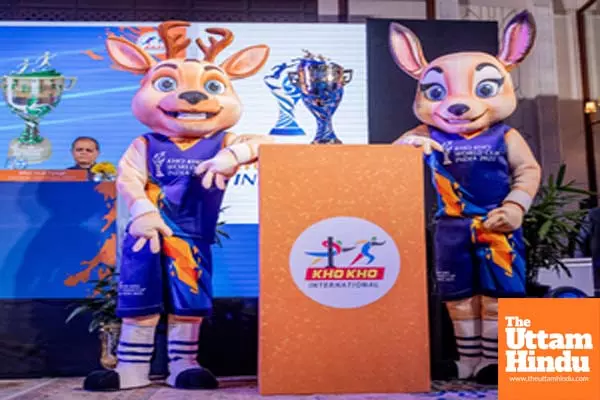 KKFI unveils trophy, mascots for inaugural Kho Kho World Cup