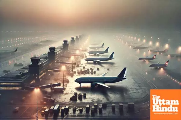 Fog Disrupts Travel: 6 Flights Canceled, Over 110 Delayed at Delhi Airport; 80 Trains Delayed by Hours