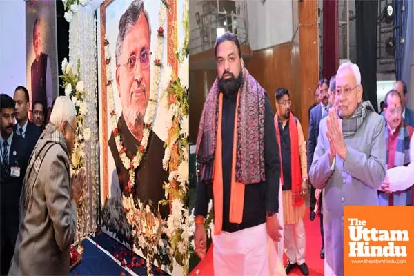 CM Nitish Kumar pays tribute to Sushil Modi on his birth anniversary