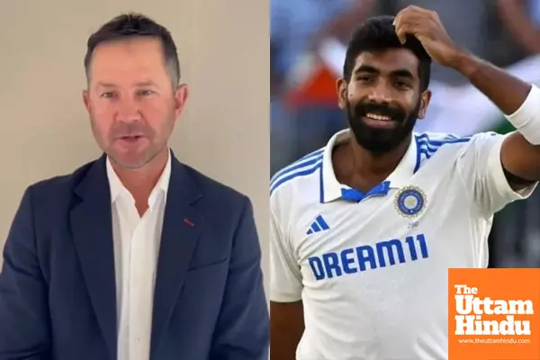 Bumrah produced the best series of fast bowling Ive ever seen: Ponting