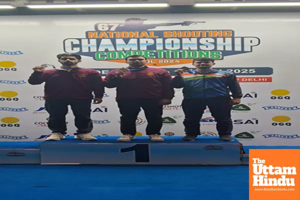 National Shooting CShip: Varun Tomar double highlights men’s air pistol day