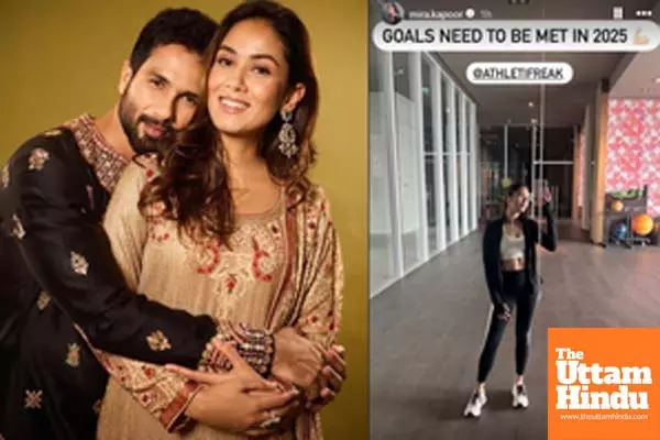 Shahid Kapoor’s wife Mira Rajput reveals goals she aims to achieve in 2025