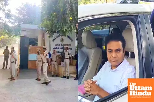 Formula-E race case: KTR returns from ACB office after lawyer not allowed