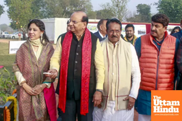 New Delhi: Delhi LG VK Saxena inaugurates Yamuna Vatika