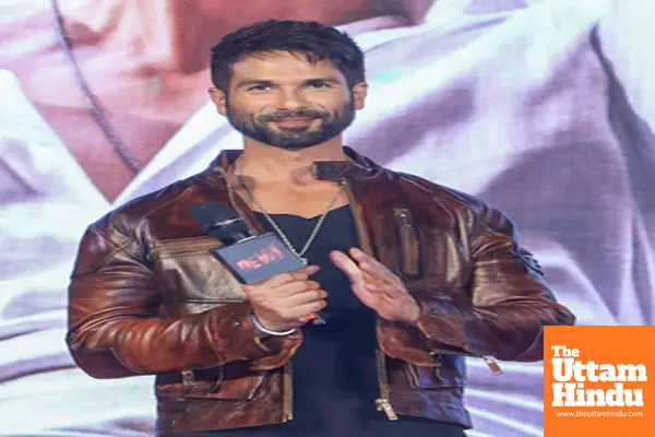 Mumbai: Actor Shahid Kapoor attends the teaser launch of his upcoming film Deva