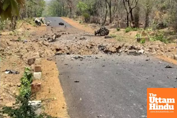 Deadly Naxalite IED Attack in Bijapur: Nine Killed, Including Eight DRG Jawans!