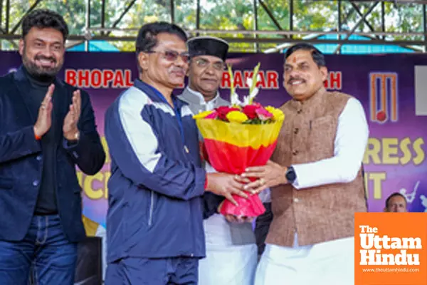 Bhopal: Madhya Pradesh CM Mohan Yadav inaugurates the Inter Press Cricket Tournament