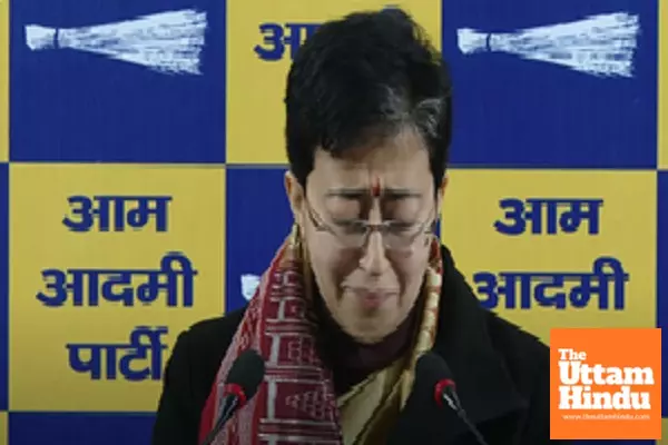 With tears in eyes, CM Atishi slams BJP’s Ramesh Bidhuri for ‘abusing’ her father