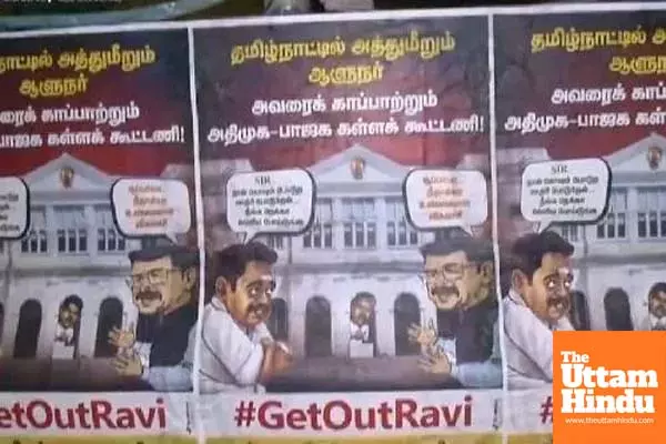 DMK launches ‘Get Out Ravi’ campaign against TN Governor after Assembly face-off