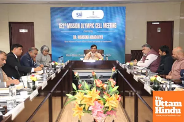 Union Sports Minister Dr. Mandaviya chairs meeting to begin preparations for 2028 Olympics