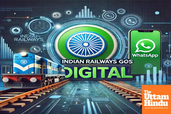 Indian Railways Goes Digital: WhatsApp Service for Seamless Travel Assistance