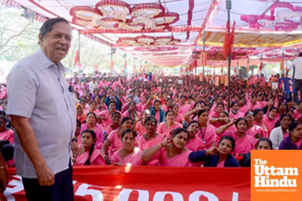 Bengaluru: ASHA Workers’ Protest for Wage Hike