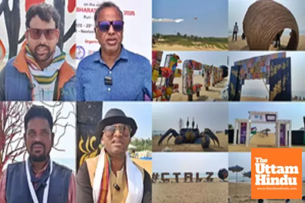 Puri beach festival: Sculptures made from waste materials a big draw