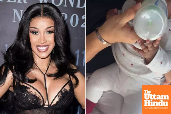 Cardi B shares video marking daughters 4-month birthday