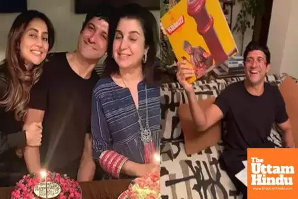 Farah Khan gifts ‘little brother’ Farhan Akhtar ‘a piece of childhood’