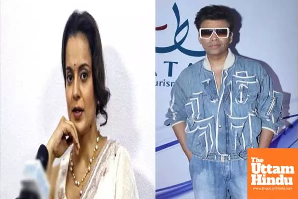 Kangana Ranaut offers Karan Johar a role in her film