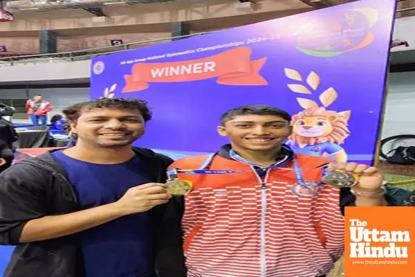 Jr gymnastics national champion, Mann Kothari, aims to represent India at 2028 LA Olympics