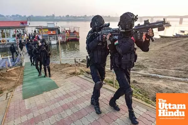 Mahakumbh 2025 Begins: High-Tech Security with AI Cameras, Underwater Drones and NSG Commandos