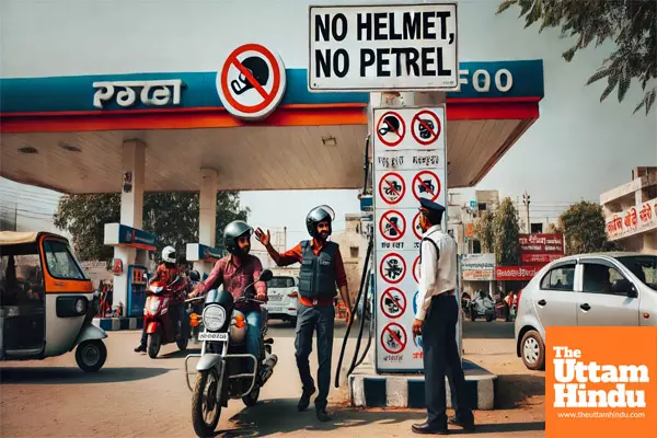 No Helmet, No Petrol: New Rule Set to Transform Road Safety