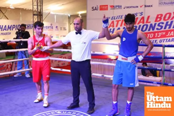 Abhinash Jamwal shocks Shiva Thapa to enter final of Mens Boxing Nationals