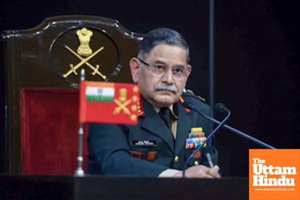 New Delhi: Army Chief General Upendra Dwivedi addresses the annual press conference