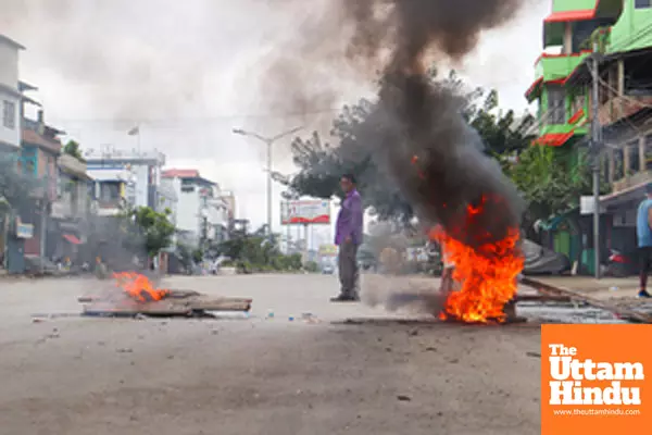 Thoubal: Indefinite bandh called by the Yairipok Shop Owners Welfare Association