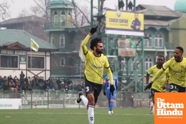 I-League 2024-25: 10-men Real Kashmir hold fort against Sreenidi Deccan