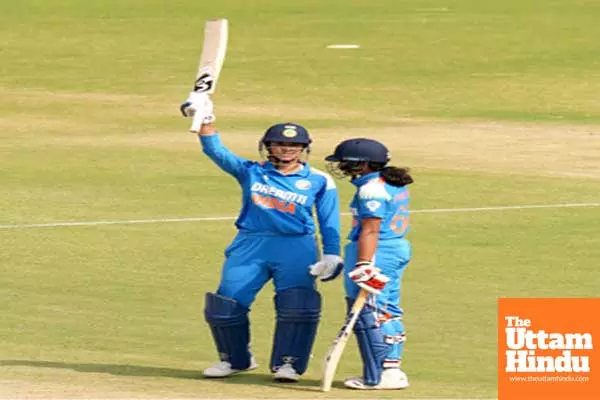 Smriti Mandhana smashes fastest ODI ton by an Indian women’s batter in Rajkot