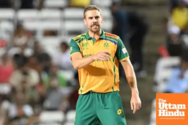 Set back for South Africa as Nortje ruled out of Champions Trophy 2025