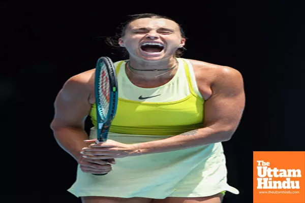 Aus Open: Sabalenka fends off Tauson challenge to reach round of 16