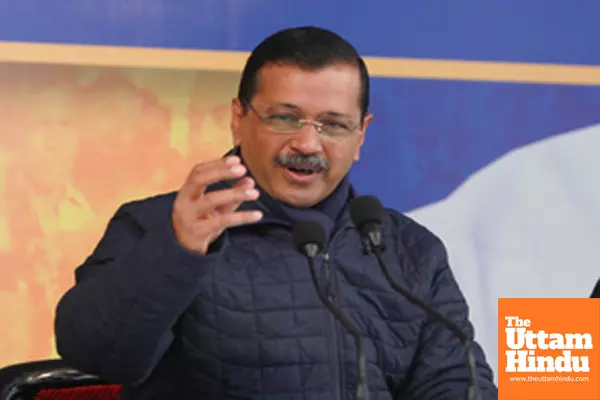 New Delhi: AAP National Convener Arvind Kejriwal addresses a press conference