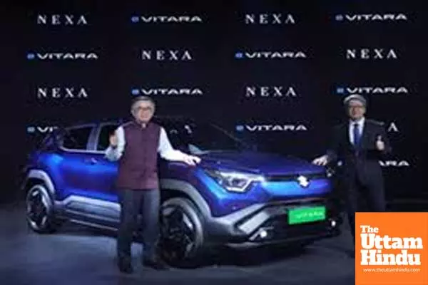 Maruti Suzuki India unveils its 1st BEV SUV, to be exported to 100 countries