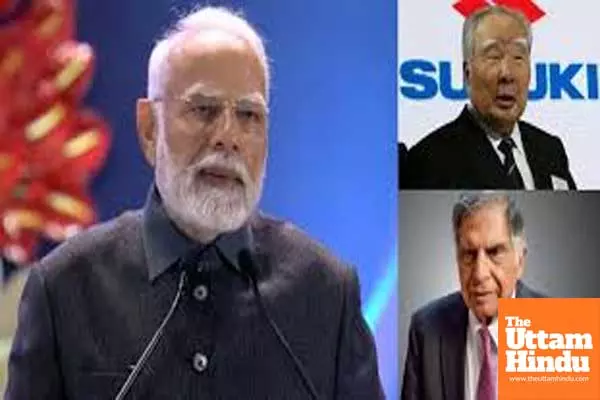 Legacy of Ratan Tata and Osamu Suzuki will inspire mobility sector: PM Modi