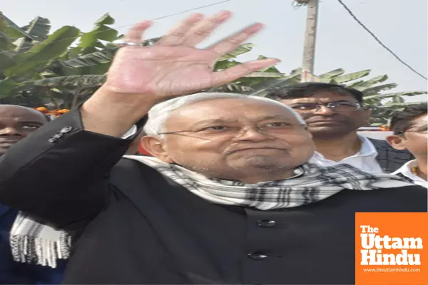 Begusarai: Bihar Chief Minister Nitish Kumar inaugurates various development projects