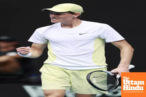 Aus Open: Top seed Sinner holds Rune for quarterfinal berth