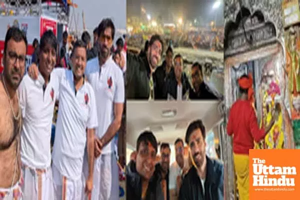 Avinash Tiwary pays a visit to Maha Kumbh Mela 2025, says energy of the place was amazing