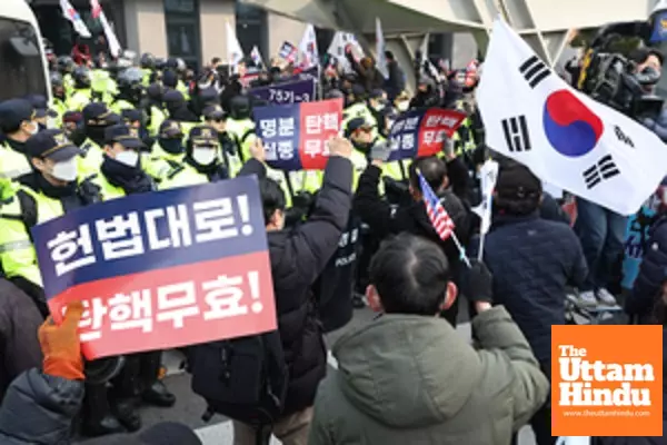 South Korea: Yoon supporters gather near Constitutional Court in support of impeached president