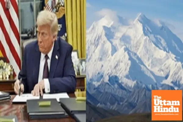 Trump undoes Obamas order; renames North Americas tallest peak