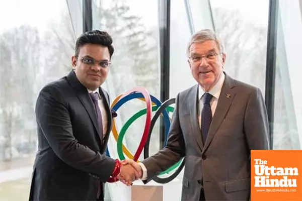 ICC Chairman Jay Shah meets IOC’s Thomas Bach to promote cricket in LA28 Olympics