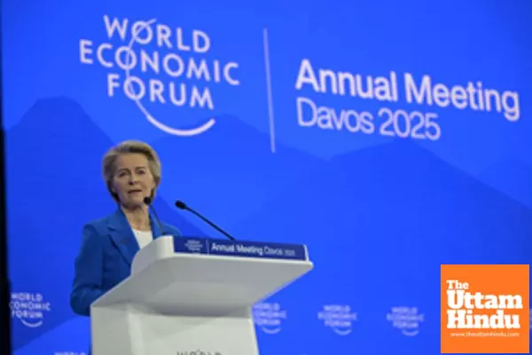 WEF 2025: European Commission chief Ursula says top team to visit India to boost ties