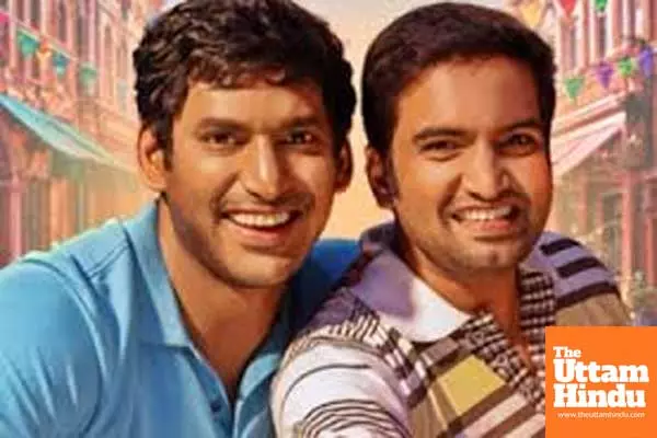 Vishal calls Santhanam ‘the medicine’ to solve many people’s issues