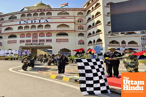 Amritsar: Flag-off ceremony of the Sentinels of the Sea motorcycle expedition