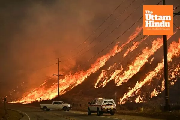 Wildfire Erupts in North Los Angeles: Over 50,000 Evacuated as Flames Spread Rapidly