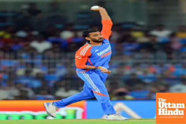 2nd T20I: Axar and Varun take two wickets each as England set India a target of 166