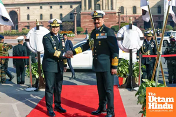 New Delhi: Formal Reception for Admiral Muhammad Ali