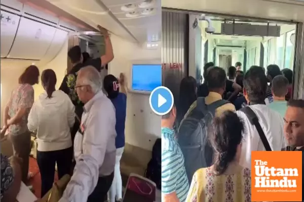 Trapped in the Sky: Passengers Trapped for 5 Hours, Panic Breaks Out; VIDEO