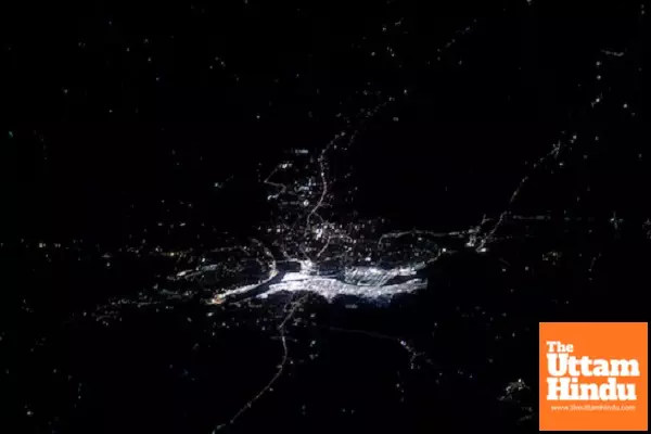 Space View: NASA Astronaut Shares Stunning ISS Photos of Mahakumbh 2025 Along the Ganga