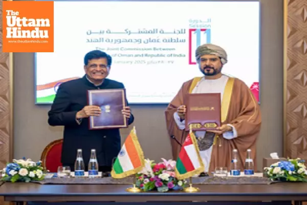 India, Oman agree to speed up talks on signing bilateral economic pact