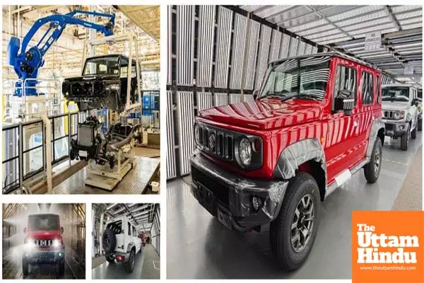 ‘Made in India’ Jimny 5-door SUV debuts in Japan